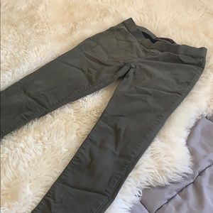 Olive jeggings